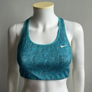 Blue Nike Sports Bra Medium